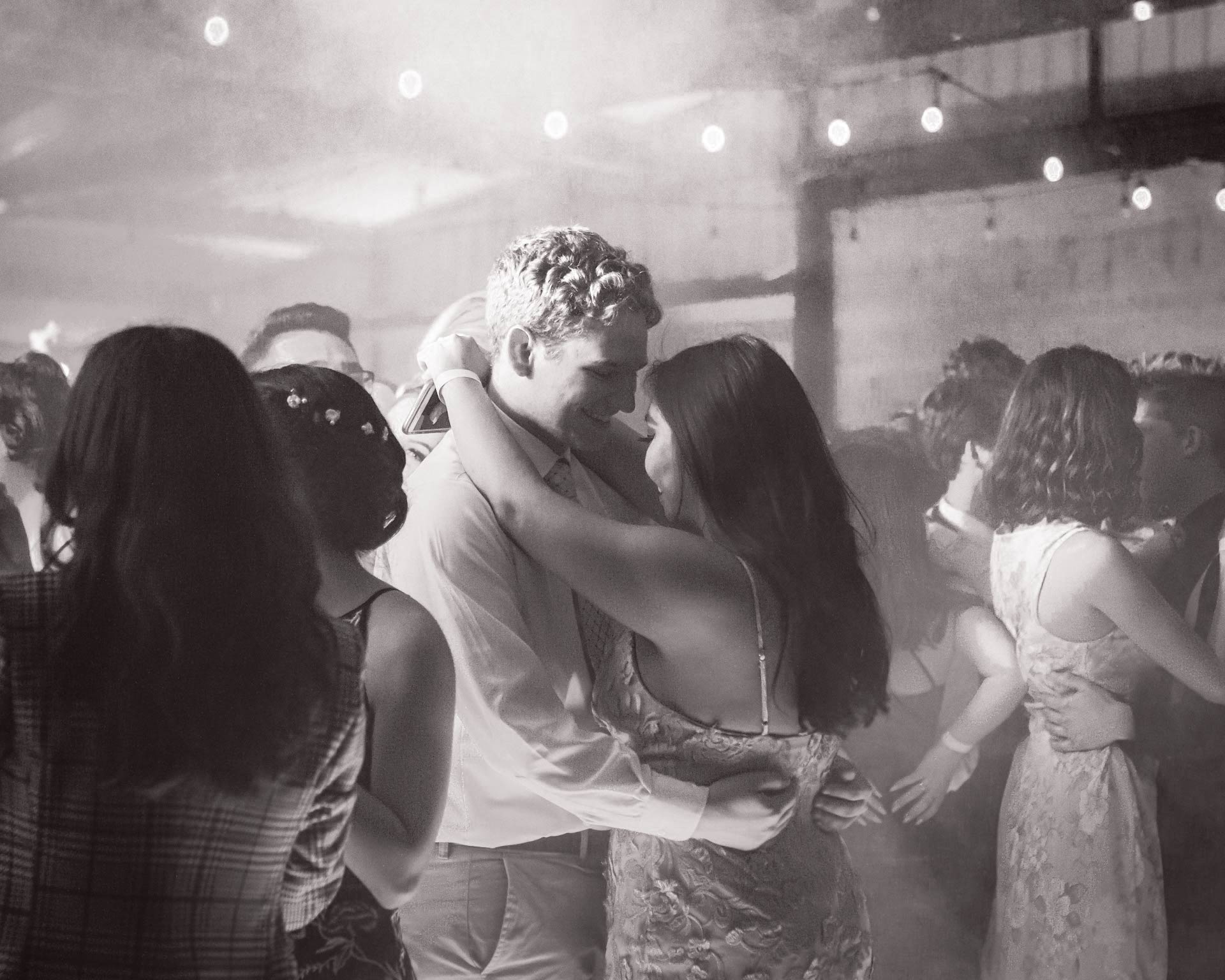 Couple enjoying dancing in Cabo.